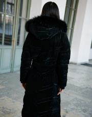 womanıa roma uzun mont siyah 3