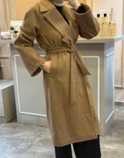 ceremony arkası fermuar detaylı kaşe kaban camel 4