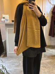 wennora paris collection halkalı desen hardal 2