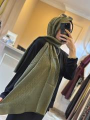 wennora paris collection w zincirli desen yeşil