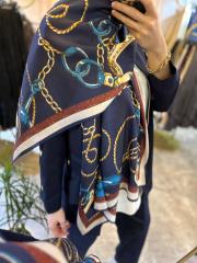 wennora lustre collection ( yün ipek ) lacivert 5