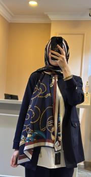 wennora lustre collection ( yün ipek ) lacivert 6