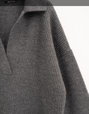 polo yaka triko kazak antrasit 2