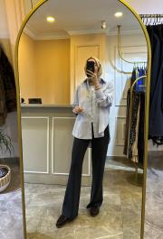 sentez meri rahat pantolon lacivert