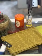 wennora royal shıne şal %100 ipek haki