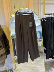 sentez lavinia pileli pantolon kahve