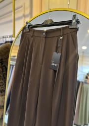 sentez lavinia pileli pantolon kahve 2