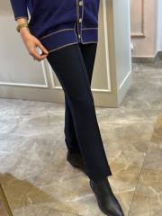 sentez broom paçası duble rahat pantolon lacivert 3