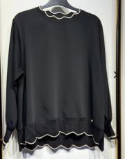 ghisa tasarım rahat tunik siyah 6