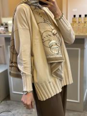 ghisa yandan bağlama detaylı triko tunik taş 2