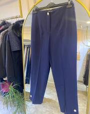 sentez paradise paça düğme pensli pantolon lacivert