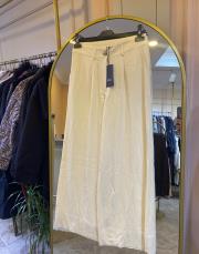 sentez abelia kısa geniş paça pantolon kemik