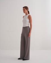 rayon merserize bol pantolon gri 2