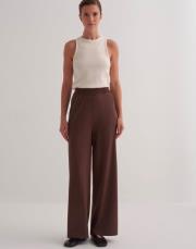 rayon merserize bol pantolon kahve