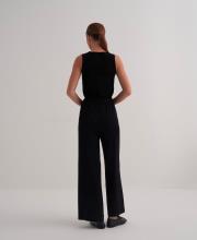 rayon merserize bol pantolon siyah 2