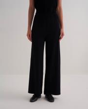 rayon merserize bol pantolon siyah 3