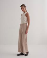 rayon merserize bol pantolon bej 2