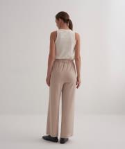 rayon merserize bol pantolon bej 3