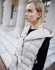 womanıa barcelona uzun yelek bej 3