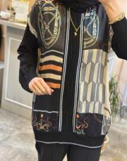 ghisa desenli tunik siyah 4