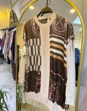 ghisa desenli tunik bej 5