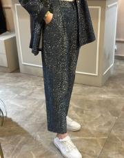 ghisa leopar desenli tuniği çıtçıt kapamalı takım gri 3