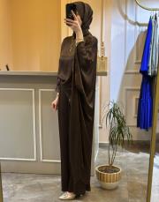 ghisa taşlı saten takım kahve 2