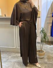 ghisa taşlı saten takım kahve 3