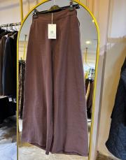 ceremony keten palazzo pantolon kahve