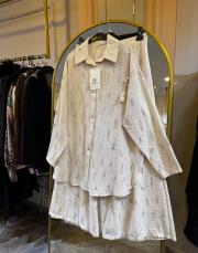 ceremony halat broş aksesuarlı pullu payet pantolonlu takım orijinal 6