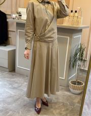 ghisa üstü yandan modelli etekli takım vizon 4