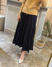 sentez rozie yanı fermuarlı kiloş etek lacivert 3