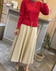 sentez rozie yanı fermuarlı kiloş etek taş 4