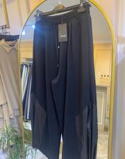 sentez paçası kapsüllü paraşüt detaylı pantolon siyah 2