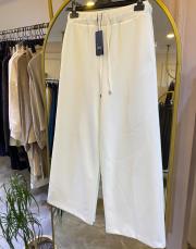 sentez jessica kapak cepli geniş paça pantolon ekru 2