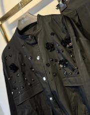 ghisa ceketi işlemeli etekli takım siyah 6