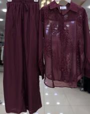 ghisa desenli takım mürdüm