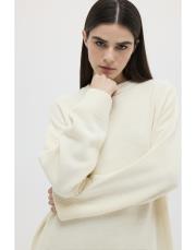 basic oversize triko kazak ekru ekru 2