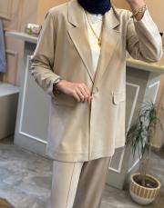 ceremony tencel lycellblazer takım taş 3